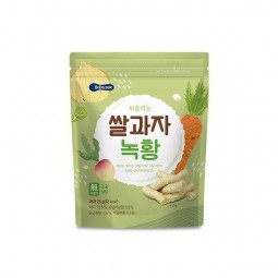 처음 먹는 쌀과자 녹황