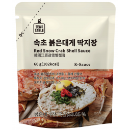 속초 붉은대게 딱지장