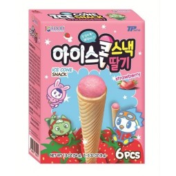 아이스콘 스낵 딸기맛 54g